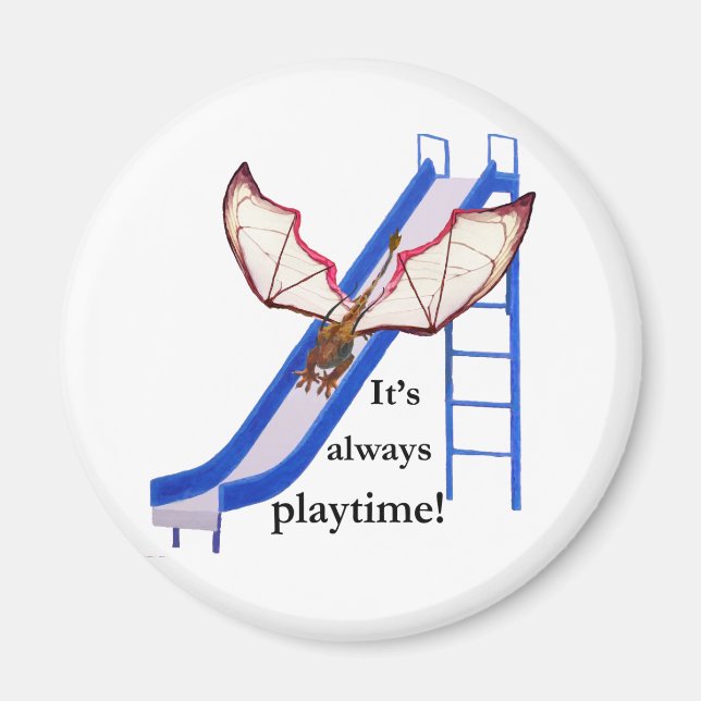 Imã Dragão no Slide (Frente)