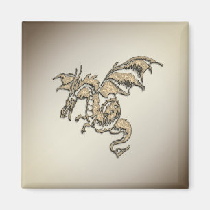 Imã Dragão ouro