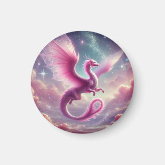 Imã Dragão Rosa
