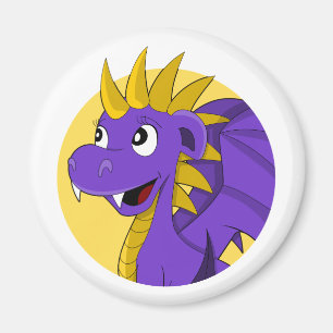 Imã Dragão roxo