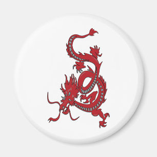 Imã Dragão Vermelho - Ano do Dragão