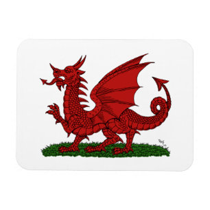Ímã Dragão Vermelho do País de Gales