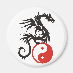 Imã Dragão Yin & Yang
