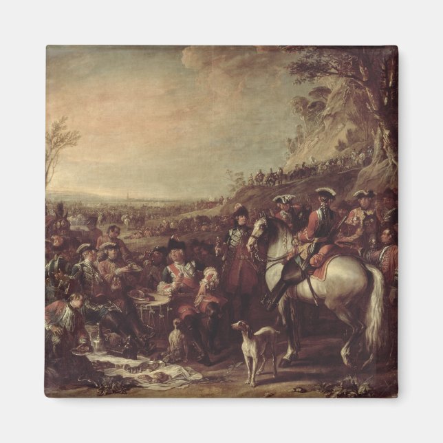 Imã Dragões Montados da Casa do Rei, 1737 (Frente)