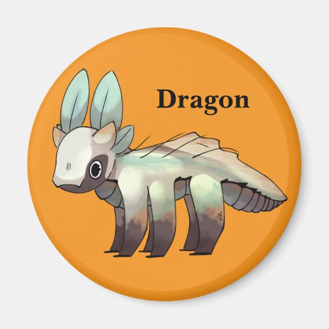 Imã Dragon  (Frente)