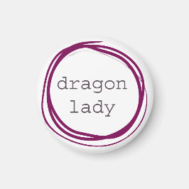 Imã Dragon Lady