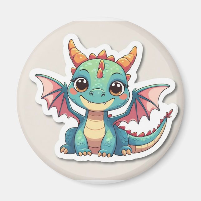 Imã Dragon magnet (Frente)