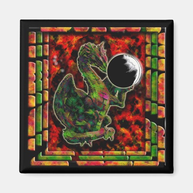 Imã Dragon Moon Magnet (Frente)