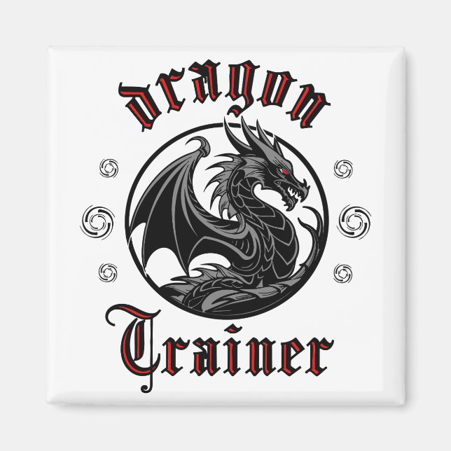 Imã Dragon Trainer Fantasy Lizard - Criatura Mítica (Frente)
