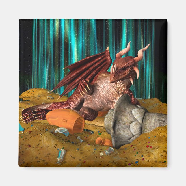 Imã Dragon Treasure (Frente)