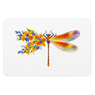 Ímã Dragonfly Amarelo