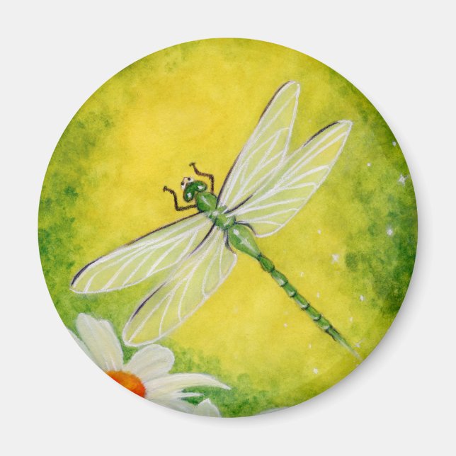 Imã Dragonfly Daisy Magnet (Frente)