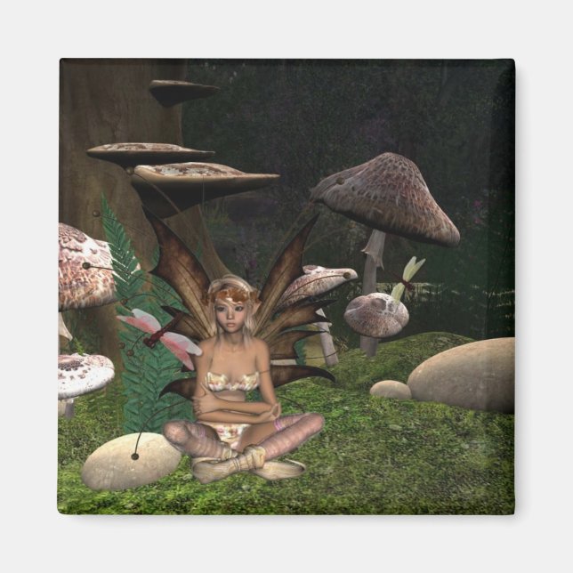 Imã dragonfly Fairy (Frente)