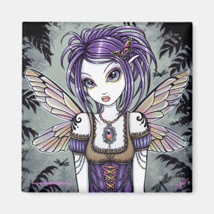 Imã Dragonfly Fairy Art Magnet