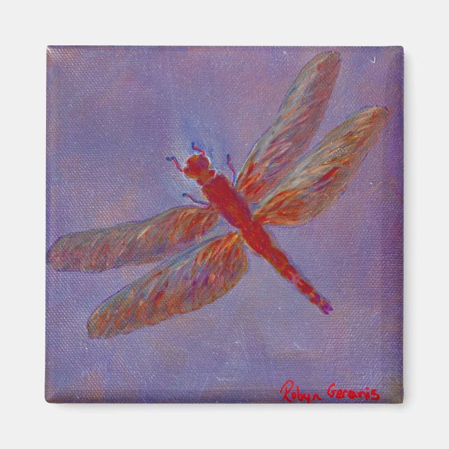 Imã Dragonfly Glimmer Radiante (Frente)