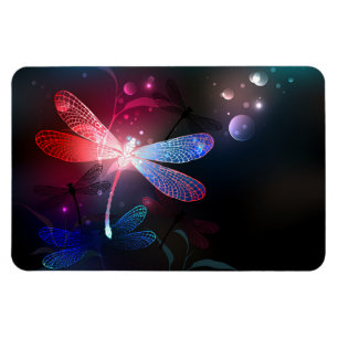 Ímã Dragonfly vermelha