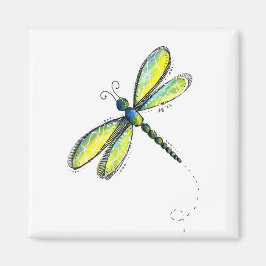 Imã Dragonfly Whimsical