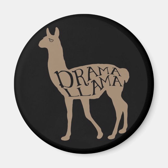 Imã Drama Llama (Frente)