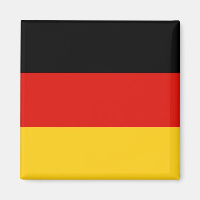Imã Drapeau Allemagne tricolore (Frente)