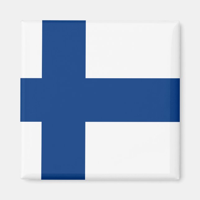 Imã Drapeau Finlande (Frente)