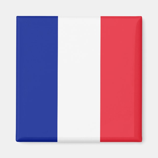 Imã Drapeau France Tricolore (Frente)