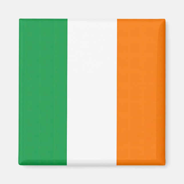 Imã Drapeau Irlande Tricolore (Frente)