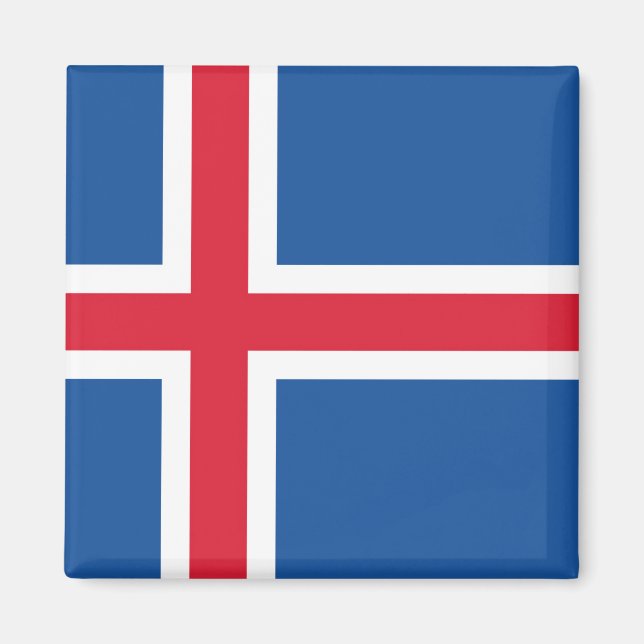Imã Drapeau Islande (Frente)