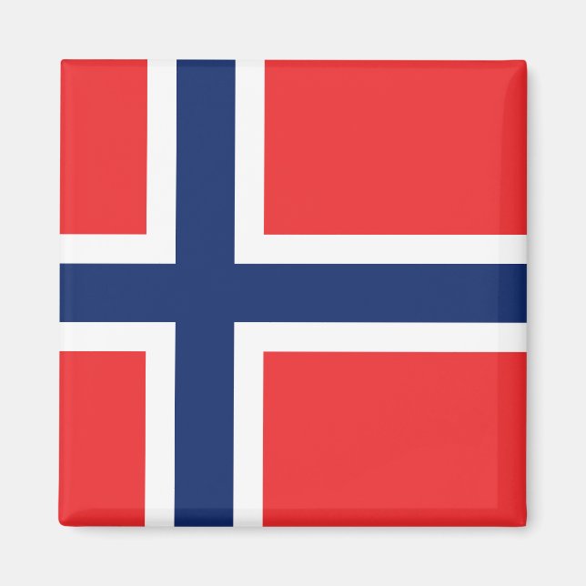 Imã Drapeau Norvège (Frente)