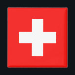 Imã Drapeau Suisse<br><div class="desc">Drapeau de la Suisse: "Unus pro omnibus,  omnes pro uno" → Un pour tous,  tous pour un!</div>