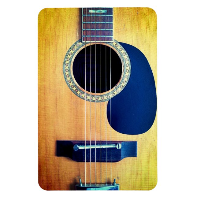 Ímã Dreadnought Acústica 6 Cordas Design de Artista (Vertical)