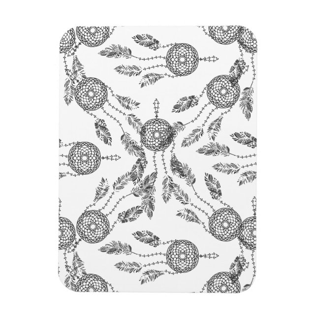 Ímã Dream Catcher Design (Vertical)