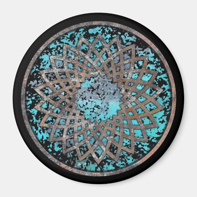 Imã Dream Catcher Talking Canyons, Novo México (Frente)