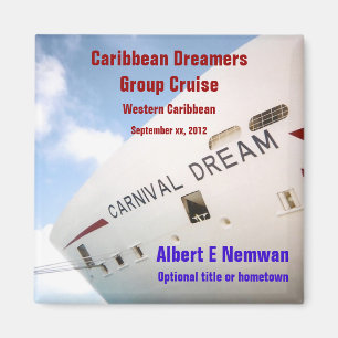 Imã Dream Custom Cruise Magnet