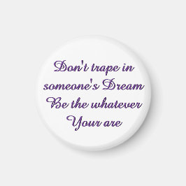 Imã Dream magnet pin button