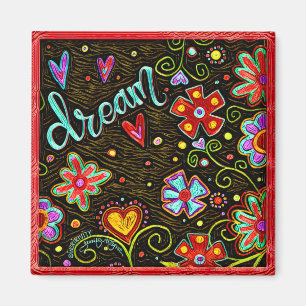 Imã "Dream" UMA PALAVRA Inspirivity Magnet