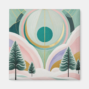 Imã Dreamscape Whimsical Winter