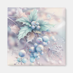 Imã Dreamy Christmas Holly Magnet