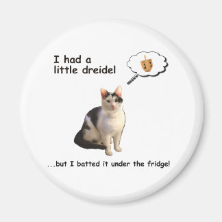 Imã Dreidel Cat