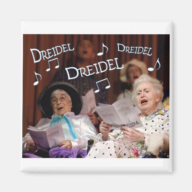 Imã Dreidel Dreidel Dreidel Dreidel (Frente)