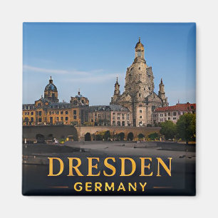 Imã Dresden Alemanha Destino de Viagem Cidade Históric
