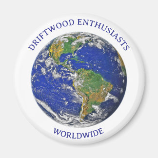 IMÃ DRIFTWOOD ENTHUSIASTS WORLDWIDE MAGNET