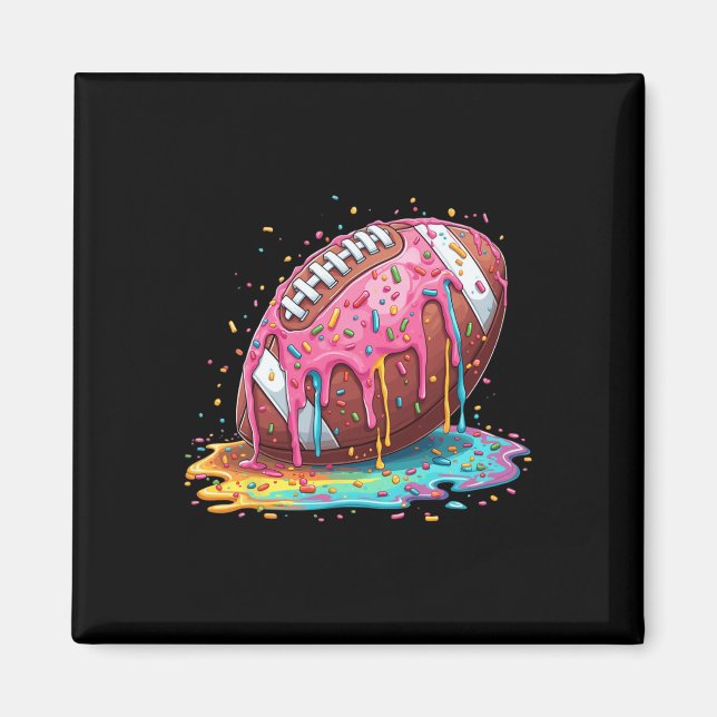 Imã Dripe De Futebol Para Lineman Wr Sorvete Rb Sprin (Frente)