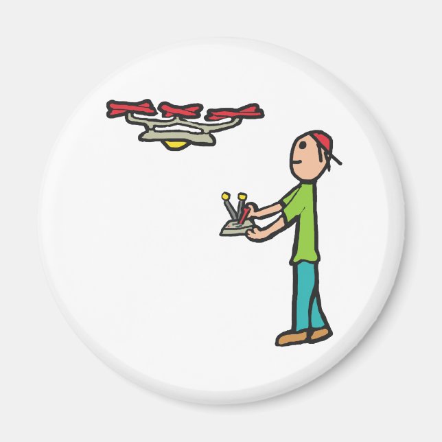 Imã Drone voando (Frente)