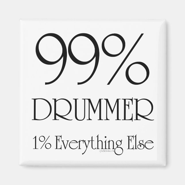 Imã Drummer 99% (Frente)