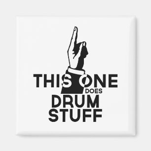 Imã Drums Stuff - Música Engraçada
