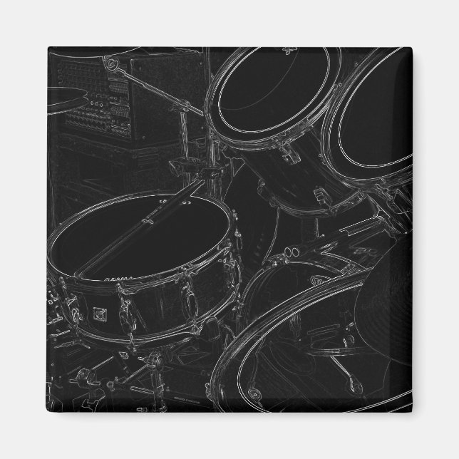 Imã Drumset 6 do Magnet (Frente)