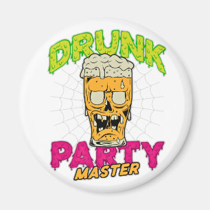 Imã Drunk Zombie Magnet