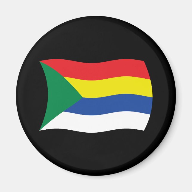 Imã Druze Flag Magnet (Frente)