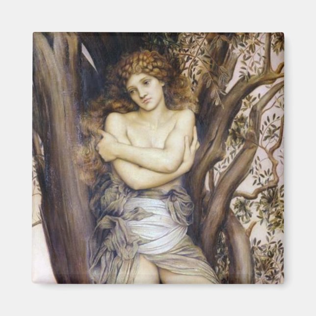 Imã Dryad (Linda Ninfa Árvore) (Mito Grego) (Frente)