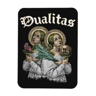 Ímã Dualitas - Design gótico